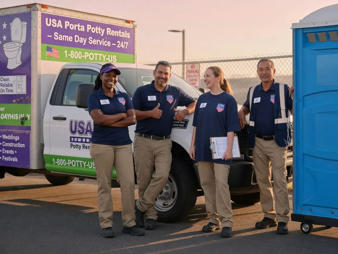 Porta Potty Rental company in Huntsville, TN